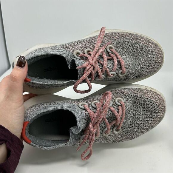 Allbirds Men's Tree Dasher Running Shoes Gray Size 8 Lightweight Eco Comfort - Picture 11 of 13